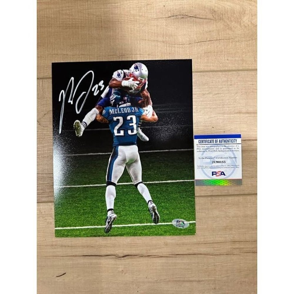 Rodney McLeod Jr signed autographed Philadelphia Eagles 8x10 SBLII Photo PSA